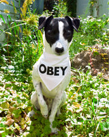 They Live OBEY Dog Bandana